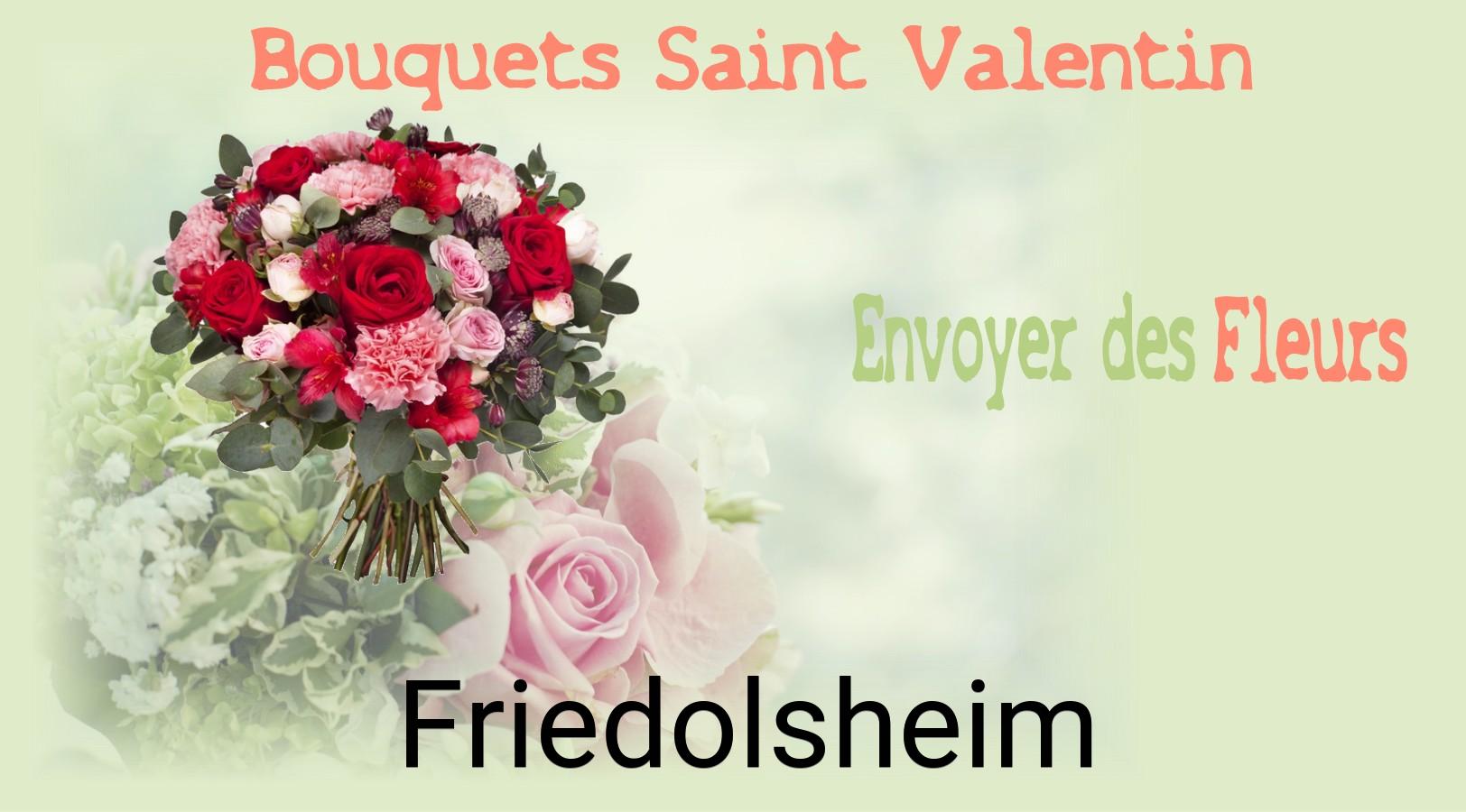 Roses de Saint-Valentin livrées à Friedolsheim